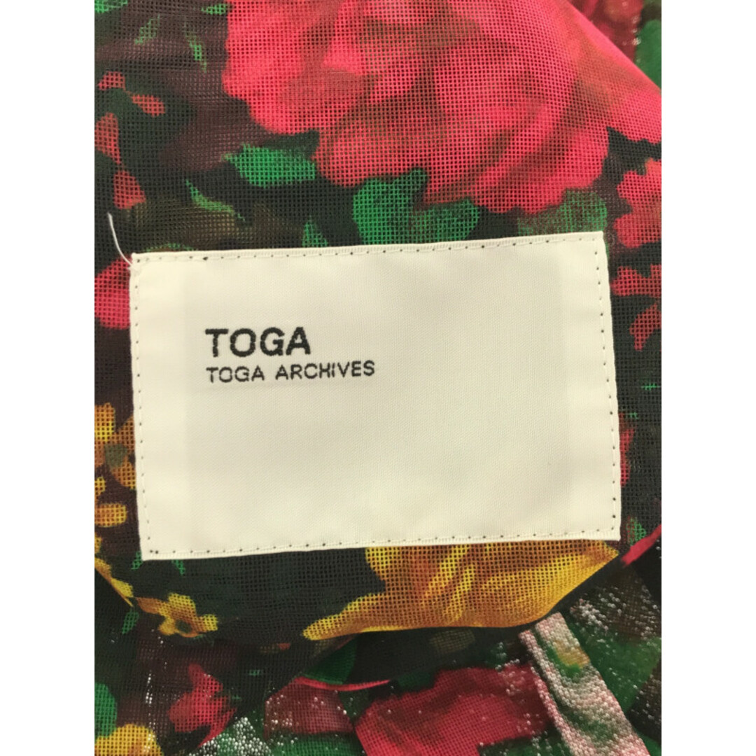 TOGA(トーガ)のトーガアーカイブス 19SS ポリエステルフローラルメッシュポンチョジャケット レディースのジャケット/アウター(チェスターコート)の商品写真