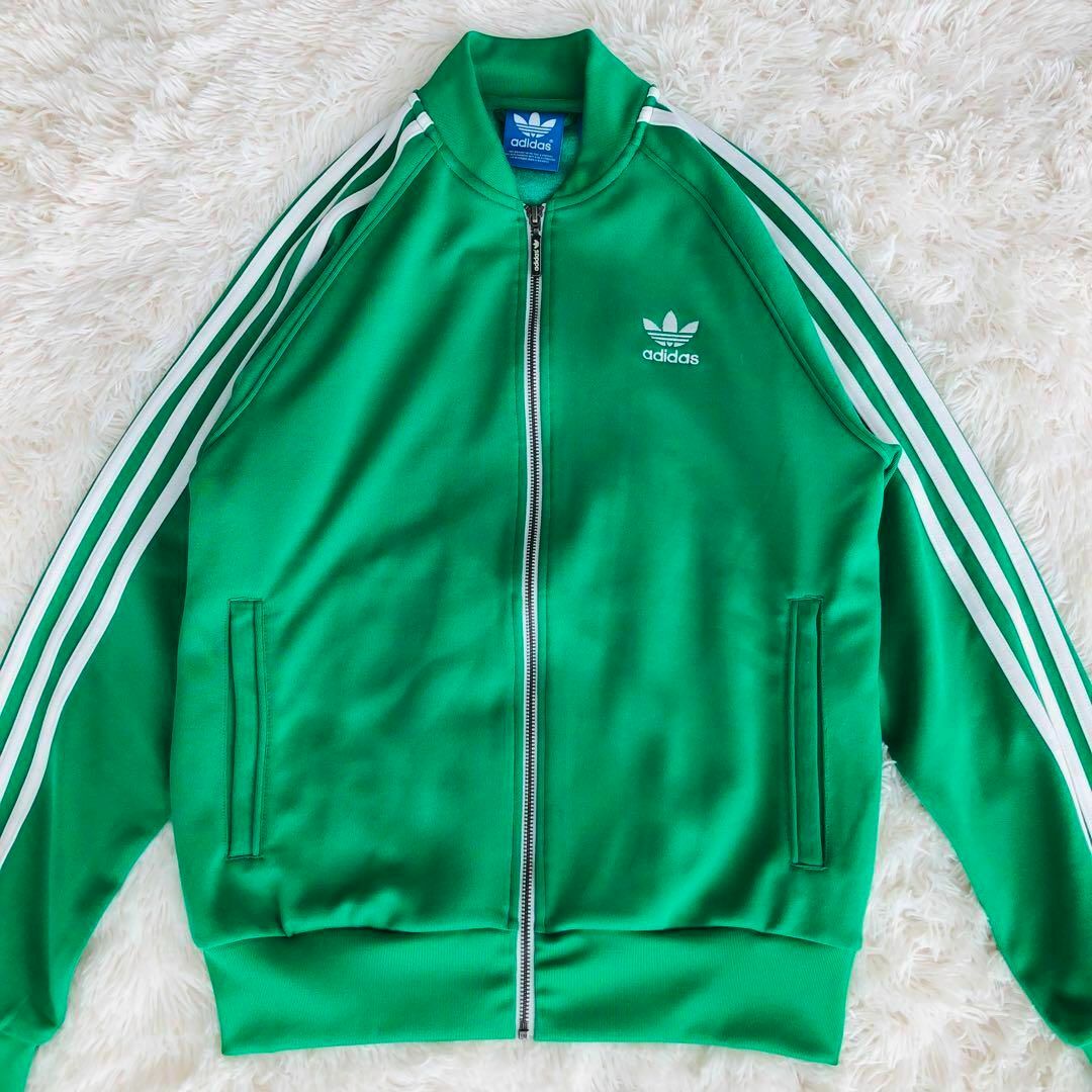 adidas   Adidasアディダス トラックジャケット グリーン緑 ジャージ