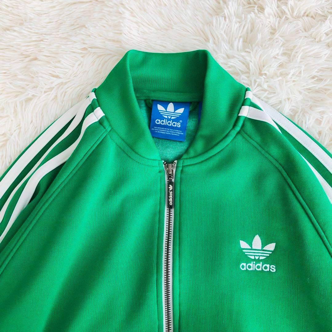 ふじみ野市 Adidasアディダス トラックジャケット グリーン緑 ジャージ