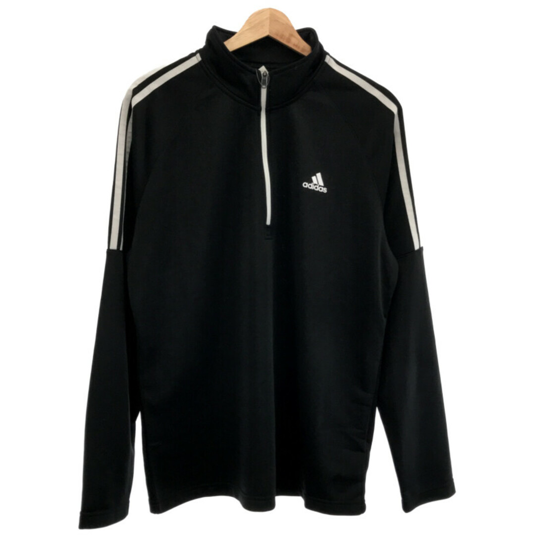 adidas(アディダス)のadidas アディダス GOLF ハーフジップトップス メンズのトップス(Tシャツ/カットソー(七分/長袖))の商品写真