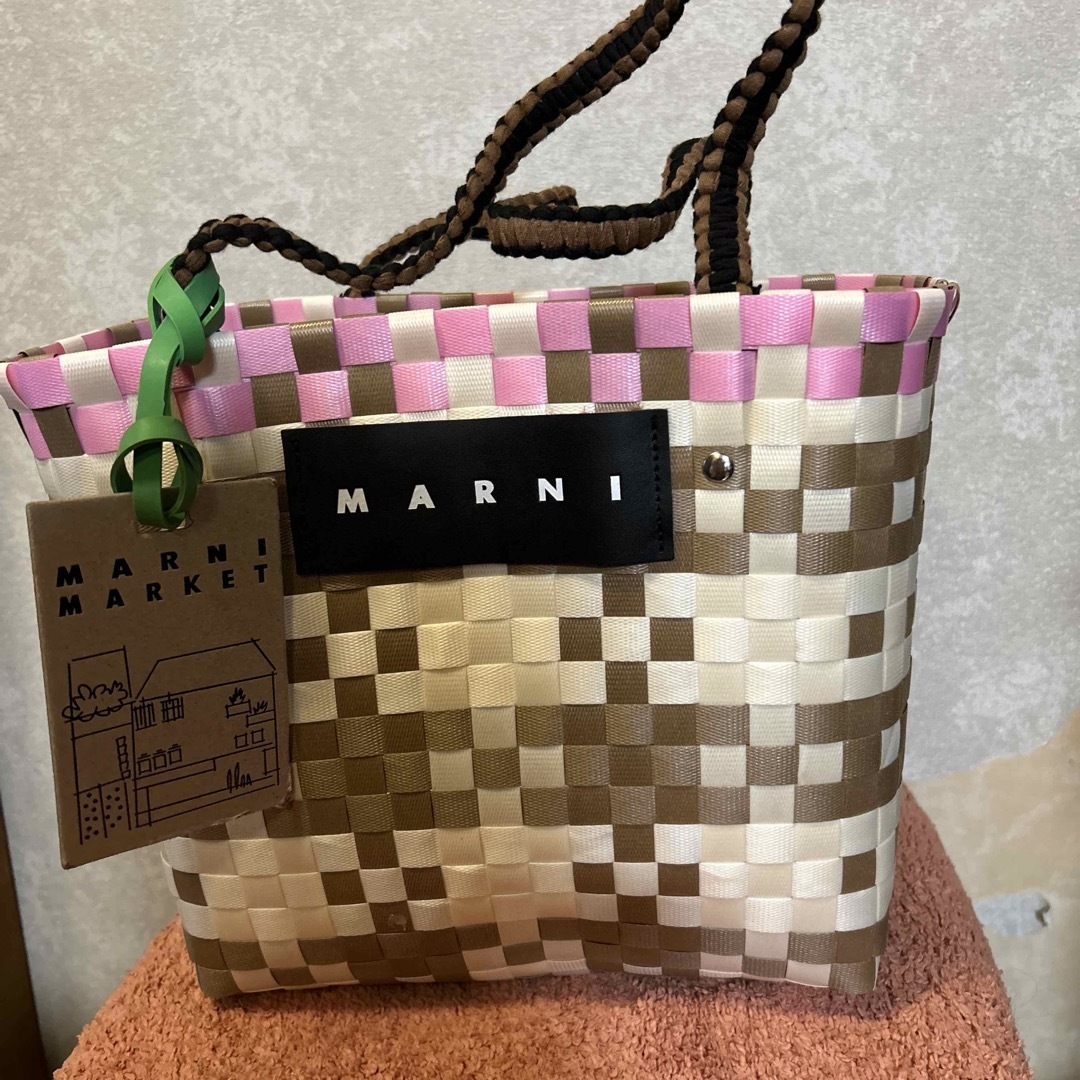 MARNI カゴバッグ 本日お値引き - かごバッグ/ストローバッグ