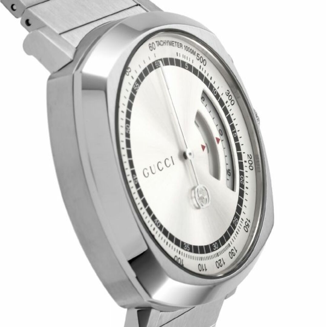 Gucci(グッチ)のグッチ GUCCI 腕時計 GRIP グリップ YA157302 シルバー メンズの時計(腕時計(アナログ))の商品写真