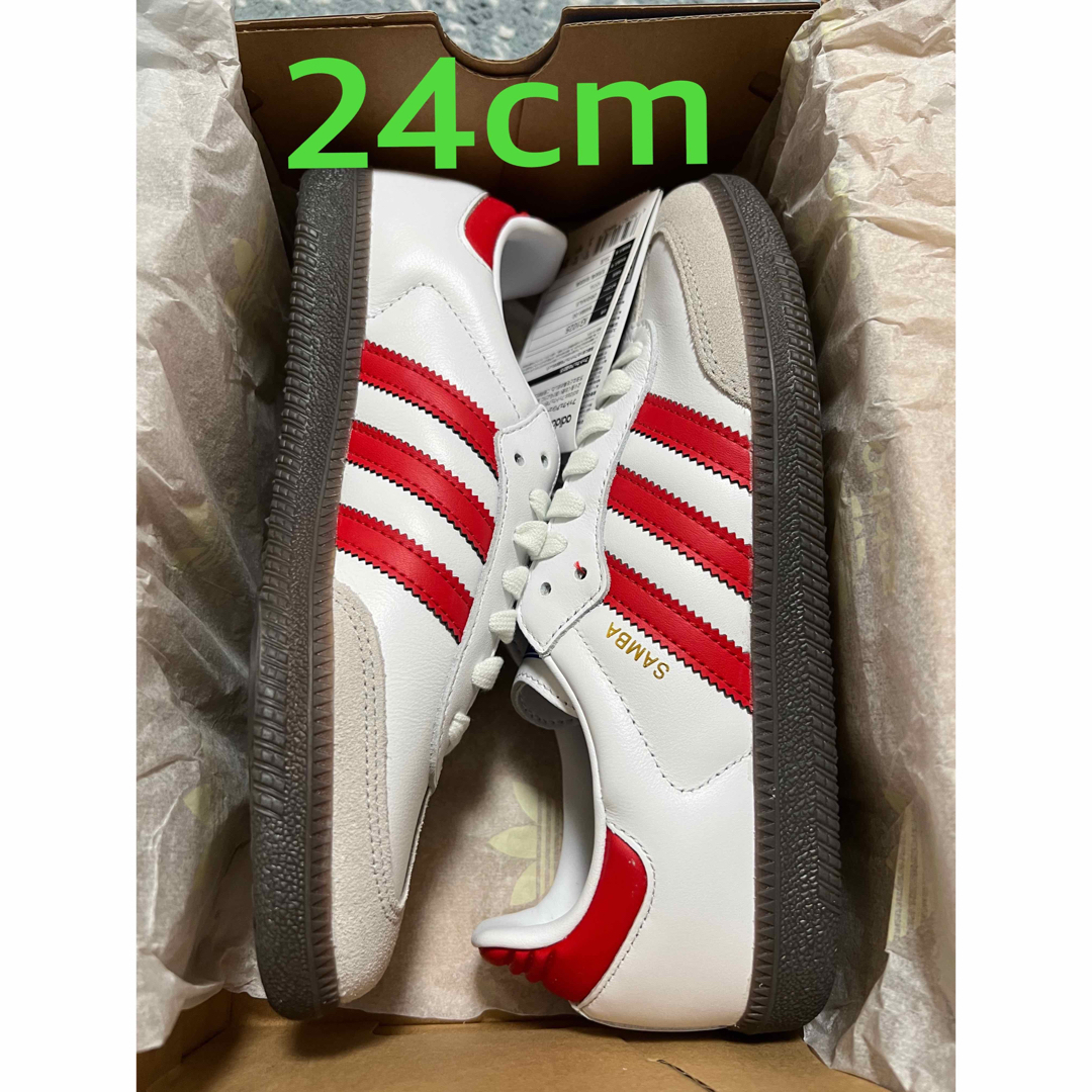 adidas samba og White 24 cm サンバ ホワイト