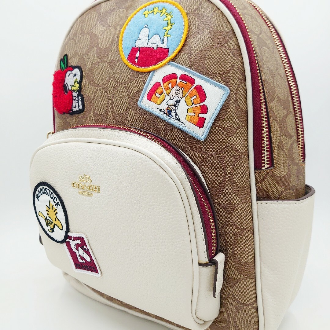 特価格安の通販 COACH リュック バッグパック シグネチャー スヌーピー