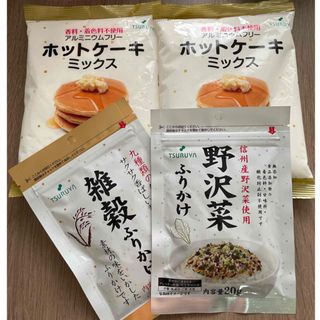 ツルヤ長野県ホットケーキミックス&無添加ふりかけ(菓子/デザート)