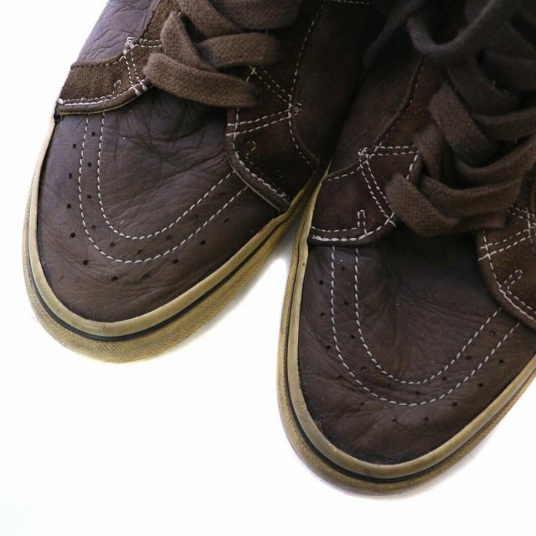 VISVIM   VISVIM スニーカー ハイカット レザー US9.5 .5cm 茶色の