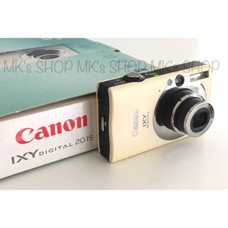 キヤノン(Canon)の【美品】キャノンIXY DIGITAL 20 IS ホワイト　おまけ付き　送料込(コンパクトデジタルカメラ)