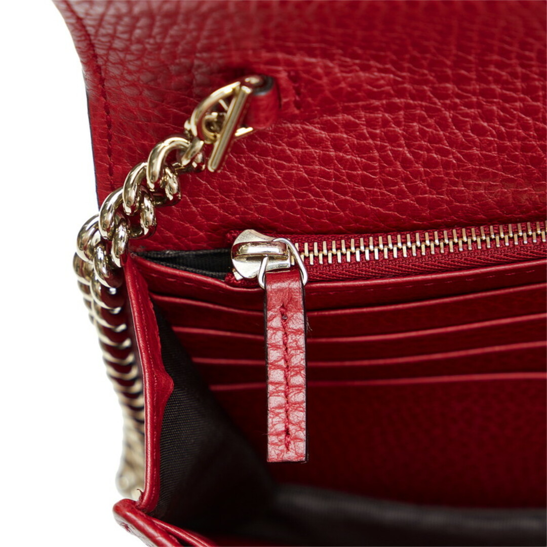 Gucci - 美品 グッチ インターロッキングG チェーンウォレット 長財布
