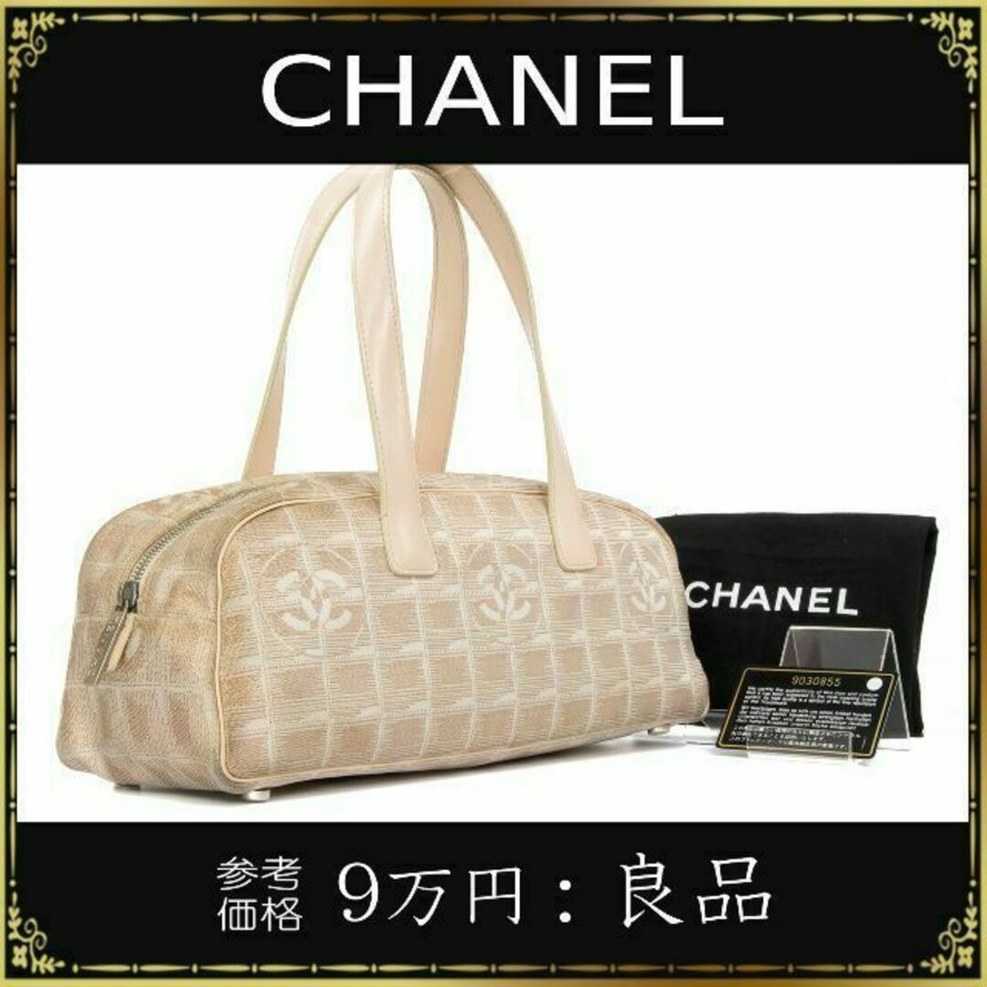 【全額返金保証・送料無料】シャネルのハンドバッグ・正規品・ニュートラベル・ラメ | フリマアプリ ラクマ