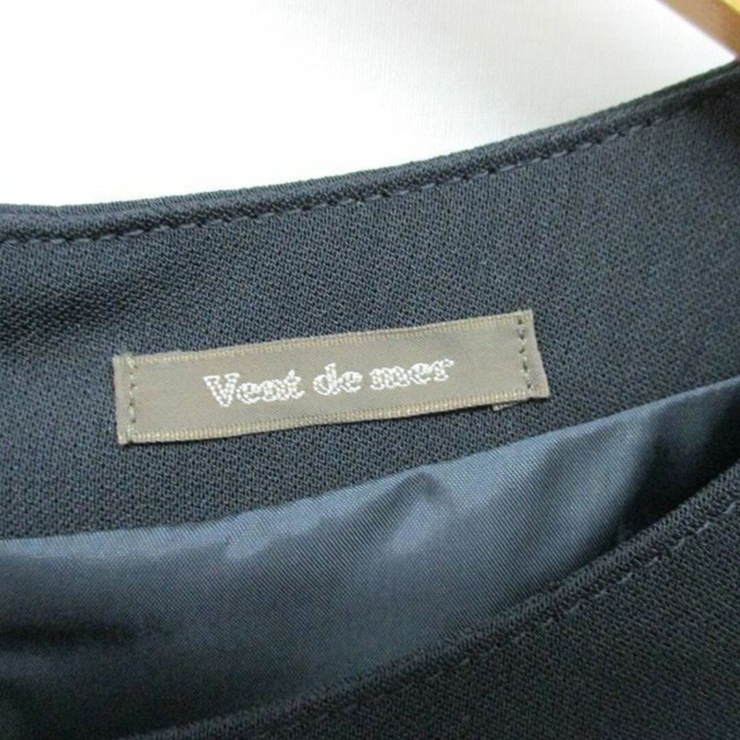 other(アザー)のヴァンメール Vent de mer ワンピース ロング 半袖 11AR 黒 レディースのワンピース(ロングワンピース/マキシワンピース)の商品写真