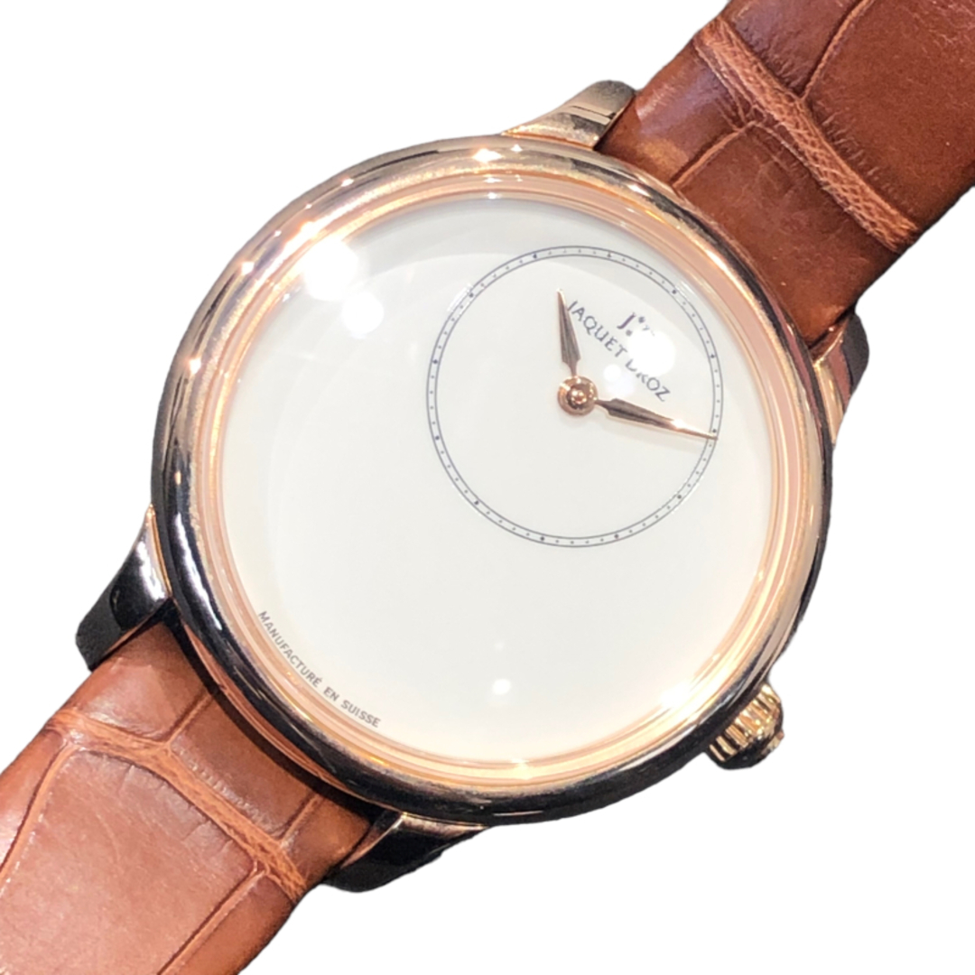 ジャケ・ドロー JAQUET DROZ プティ・ウール ミニット 35mm J005003200 K18ピンクゴールド 自動巻き ユニセックス 腕時計