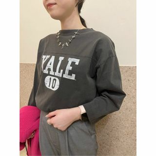 フレームワーク(FRAMeWORK)のFRAMeWORK  YALE/クオータースリーブフットボールT(Tシャツ(長袖/七分))