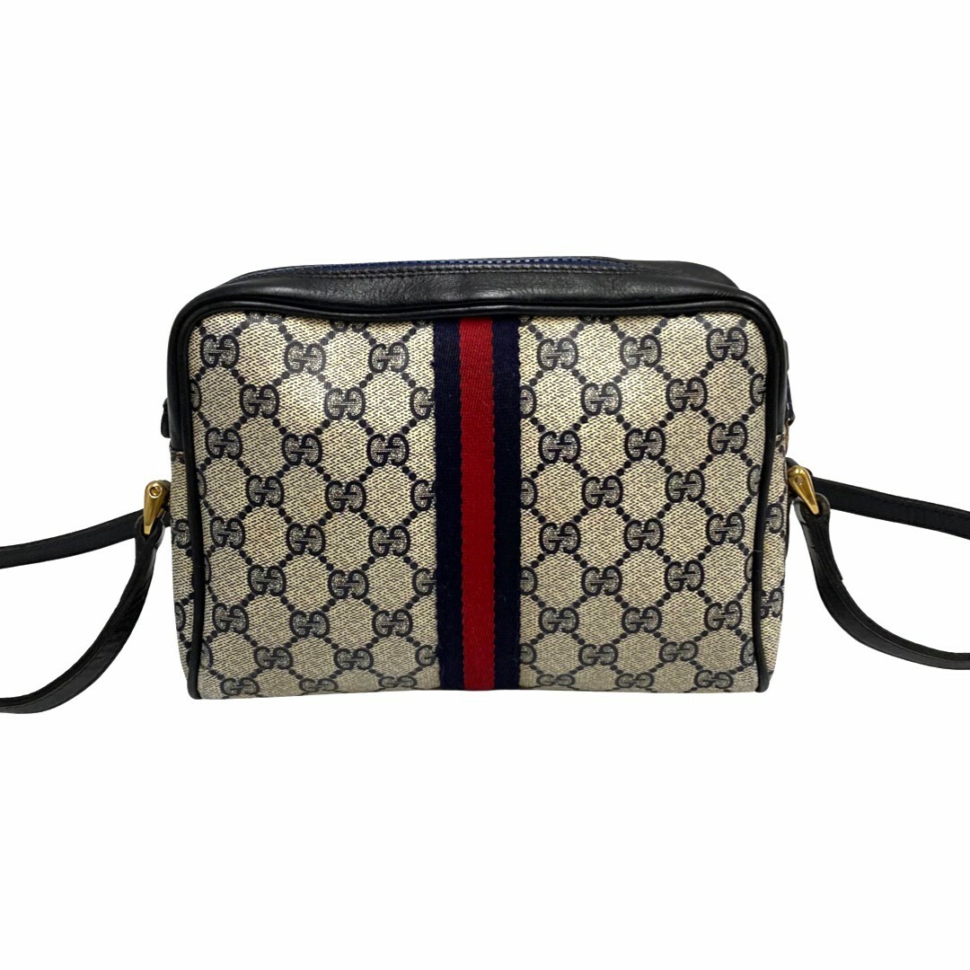 Gucci - 極 美品 GUCCI オールドグッチ グッチ シェリーライン GG ロゴ