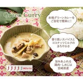 九州素材を使ったレトルトカレー「グリーンカレー」(その他)