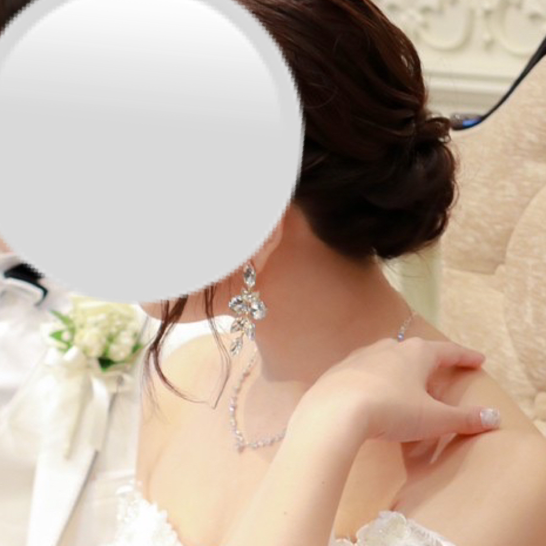 結婚式 ピアス 2点セット メンズのアクセサリー(ピアス(両耳用))の商品写真