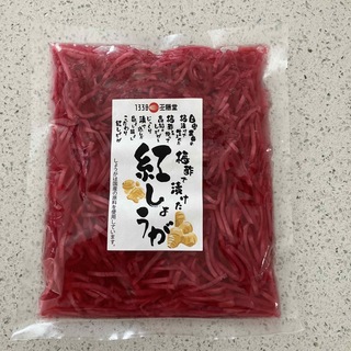 国産　紅生姜　たっぷり100g 千切り　きざみ　(漬物)