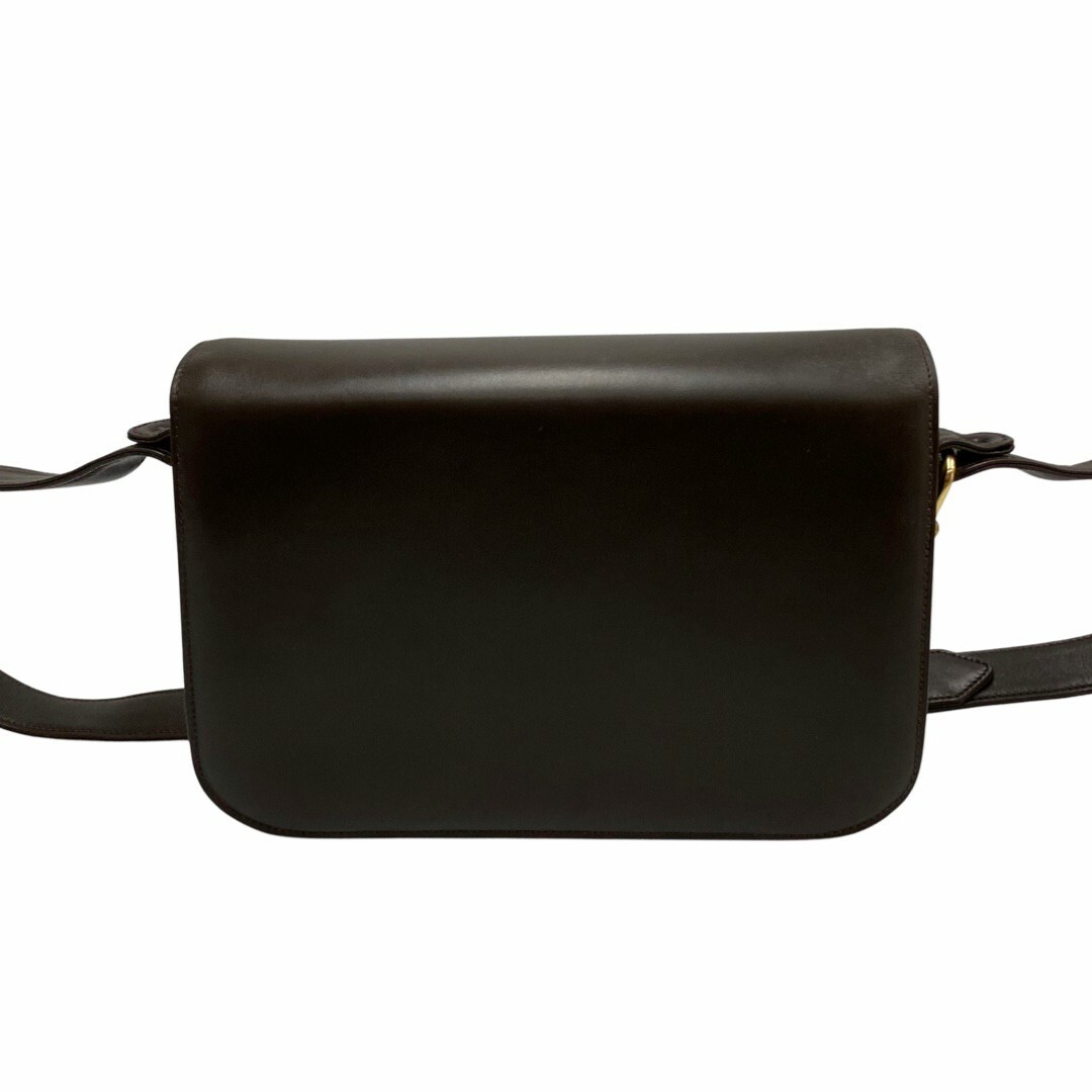 極 美品 CELINE セリーヌ 馬車金具 ロゴ レザー 本革 ワン ショルダー 極 美品 CELINE セリーヌ 馬車金具 ロゴ レザー 本革 ワン ショルダー