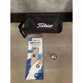 タイトリスト(Titleist)の新品 2023年モデル Titleistゴルフ ポーチ フットジョイ　マーカー(バッグ)