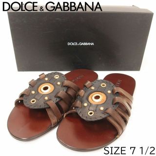 1回着用 D&Gサンダル-