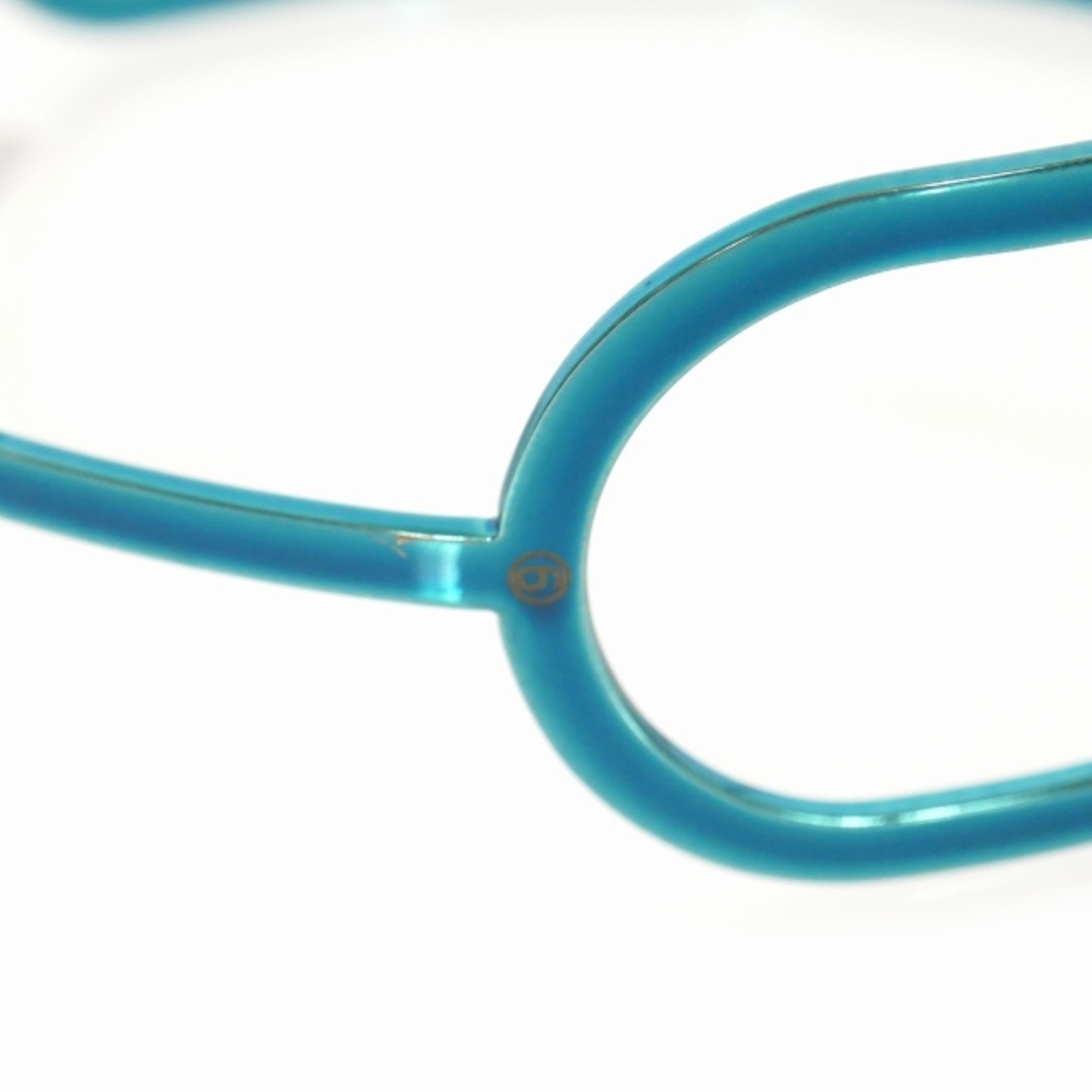 メゾンマルジェラ MM6 ブラス チョーカー ネックレス 真鍮 ターコイズ 青