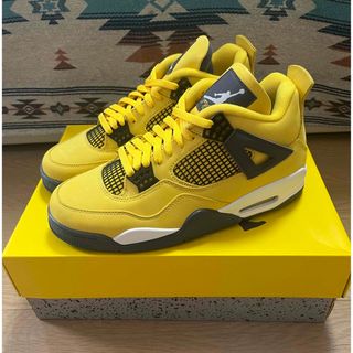 ジョーダン(Jordan Brand（NIKE）)の期間限定値下げ！！【新品未使用】AIR JORDAN4 TOUR YELLOW (スニーカー)