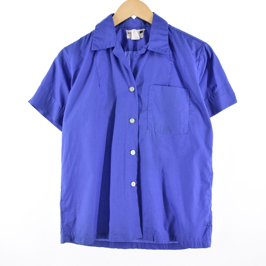 BOWLING Shirts INC. バックプリント オープンカラー 半袖 ボウリングシャツ レディースM /eaa349638