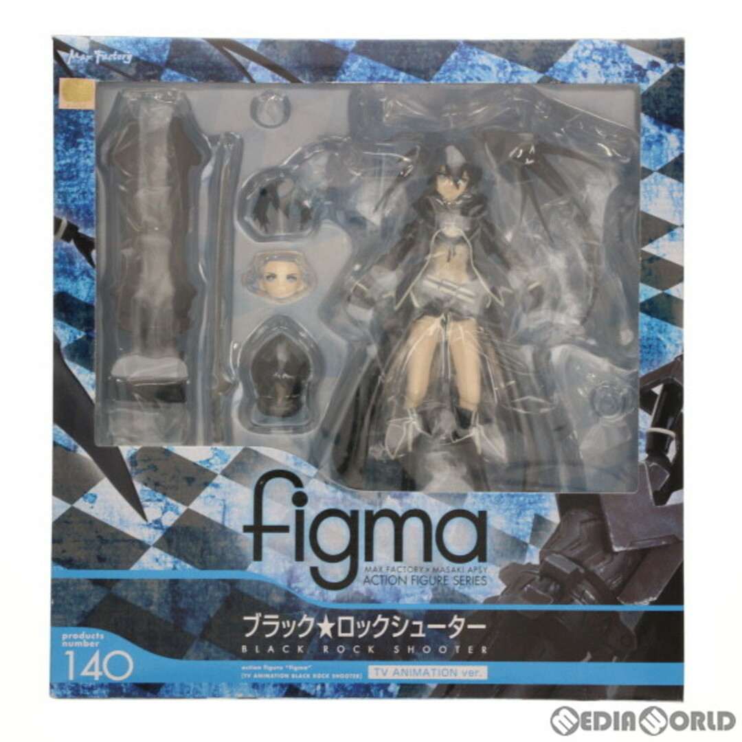 figma(フィグマ) 140 ブラック★ロックシューター TV ANIMATION ver. TV ANIMATION BLACK ROCK SHOOTER 完成品 可動フィギュア マックスファクトリー