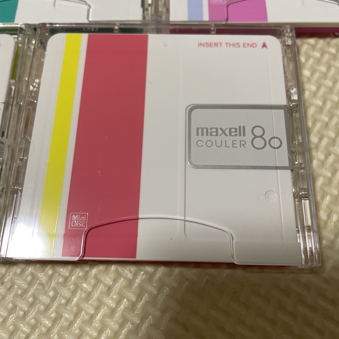 maxell(マクセル)のmaxell ミニディスク（MD） 5枚 スマホ/家電/カメラのスマホ/家電/カメラ その他(その他)の商品写真