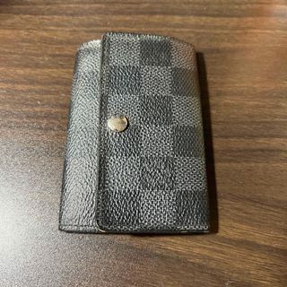 ルイヴィトン(LOUIS VUITTON)のVUITTONキーケース ダミエ柄(キーケース)