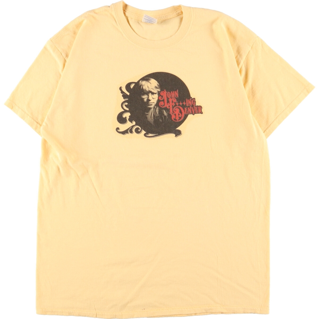 古着 ギルダン GILDAN JOHN DENVER ジョンデンバー バンドTシャツ バンT メンズM /eaa350384 メンズのトップス(Tシャツ/カットソー(半袖/袖なし))の商品写真