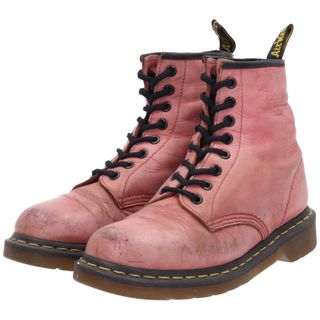 ドクターマーチン(Dr.Martens)の古着 ドクターマーチン Dr.Martens 8ホールブーツ UK6 レディース24.5cm /saa010185(ブーツ)