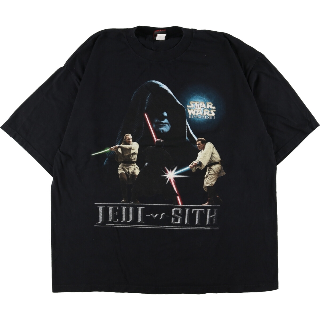 90s スターウォーズ エピソード1 Tシャツ L - トップス 90s スターウォーズ エピソード1 Tシャツ L - トップス