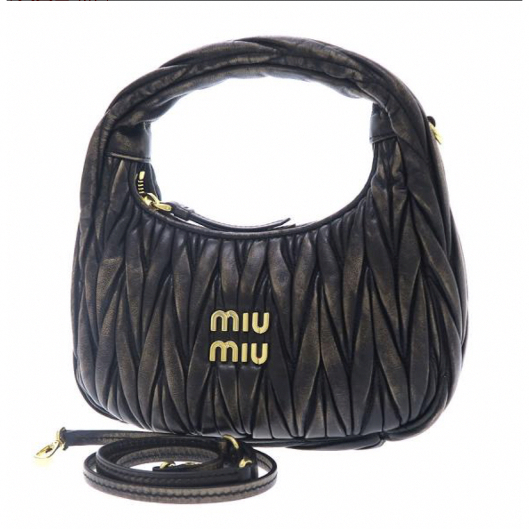 miumiuマテラッセオールド2wayショルダーバッグ 2wayショルダーバッグ