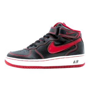 ナイキ(NIKE)のNIKE 2001 AIR FORCE 1 MID B VARSITY RED(スニーカー)