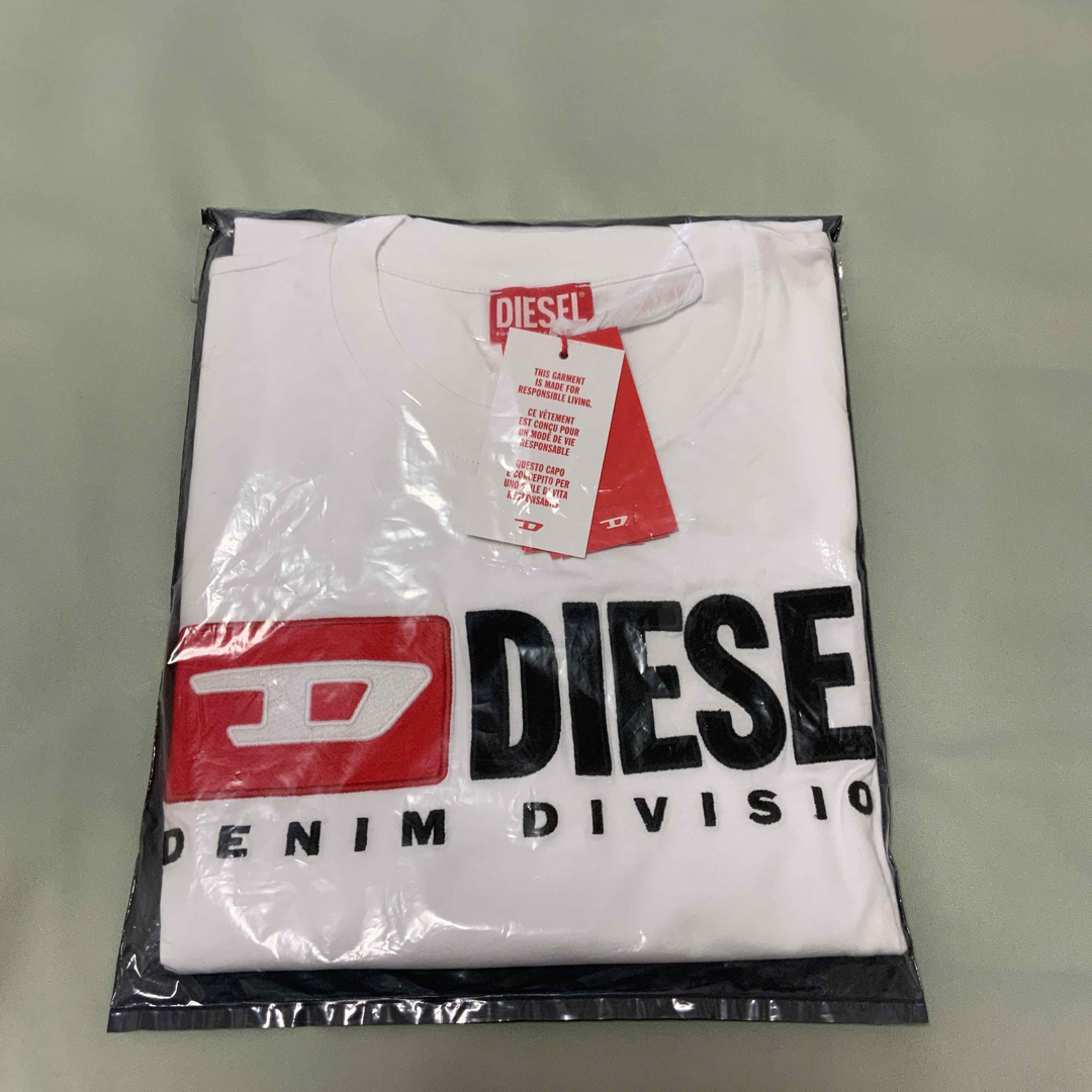 DIESEL Tシャツ T-JUST-DIVISION ホワイト　M