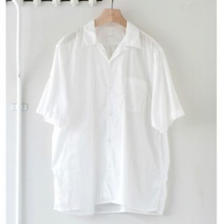 コモリ(COMOLI)のcomoli 21ss ベタシャン オープンカラーシャツ サイズ3(シャツ)