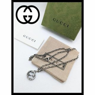 Gucci - ✨極美品✨GUCCIグッチインターロッキングネックレス ダブルGG