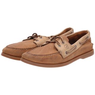 古着 スペリー SPERRY TOP-SIDER デッキシューズ 9M メンズ27.0cm /saa009921(デッキシューズ)