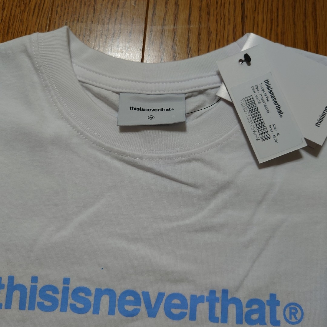 thisisneverthat(ディスイズネバーザット)の【新品未使用タグ付】thisisneverthat Tシャツ レディース M レディースのトップス(Tシャツ(半袖/袖なし))の商品写真