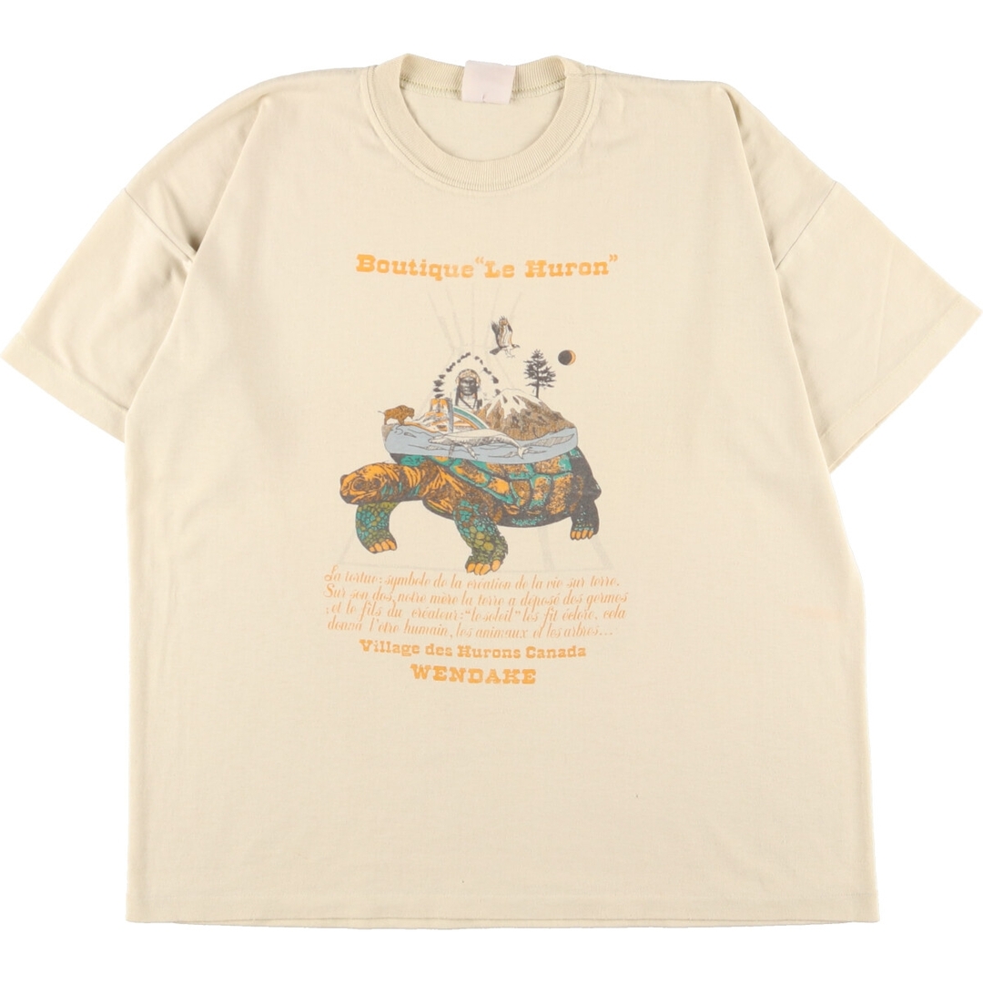 80年代 UNKNOWN プリントTシャツ メンズM ヴィンテージ /eaa358611