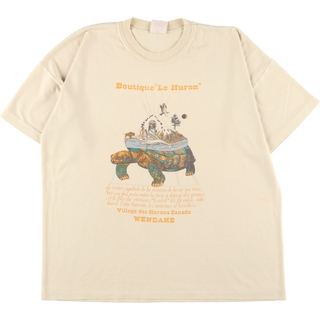 古着 80~90年代 UNKNOWN プリントTシャツ メンズL ヴィンテージ /eaa350755(Tシャツ/カットソー(半袖/袖なし))