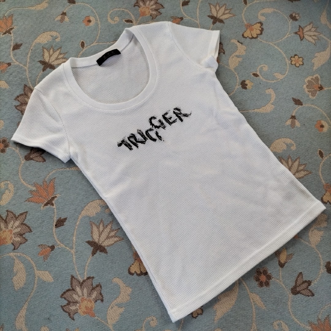 RPB エールペべ ワッフル生地 Tシャツ トップス レディースのトップス(Tシャツ(半袖/袖なし))の商品写真