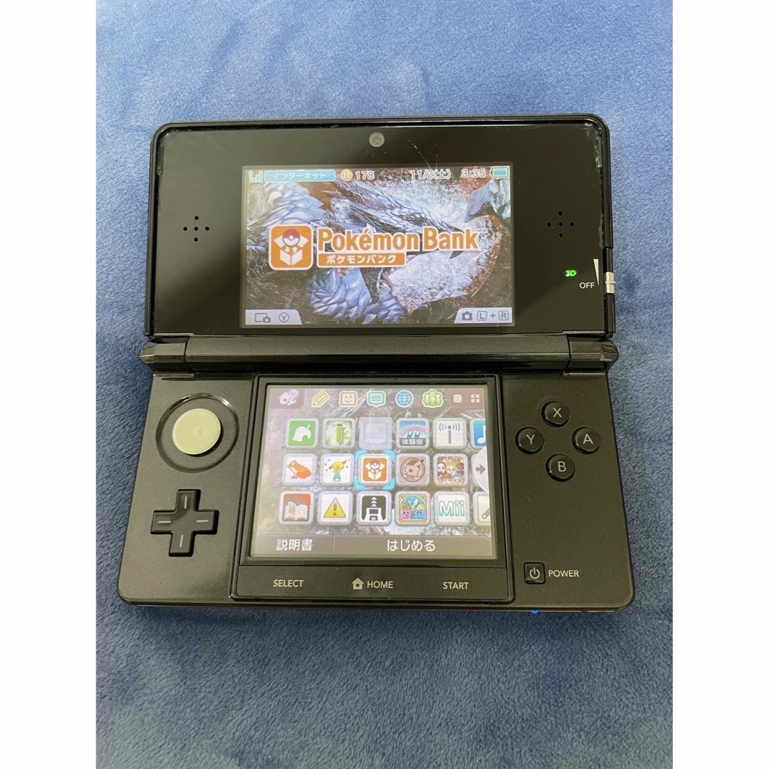 3DS 本体　ポケモンバンク　ポケムーバー入り