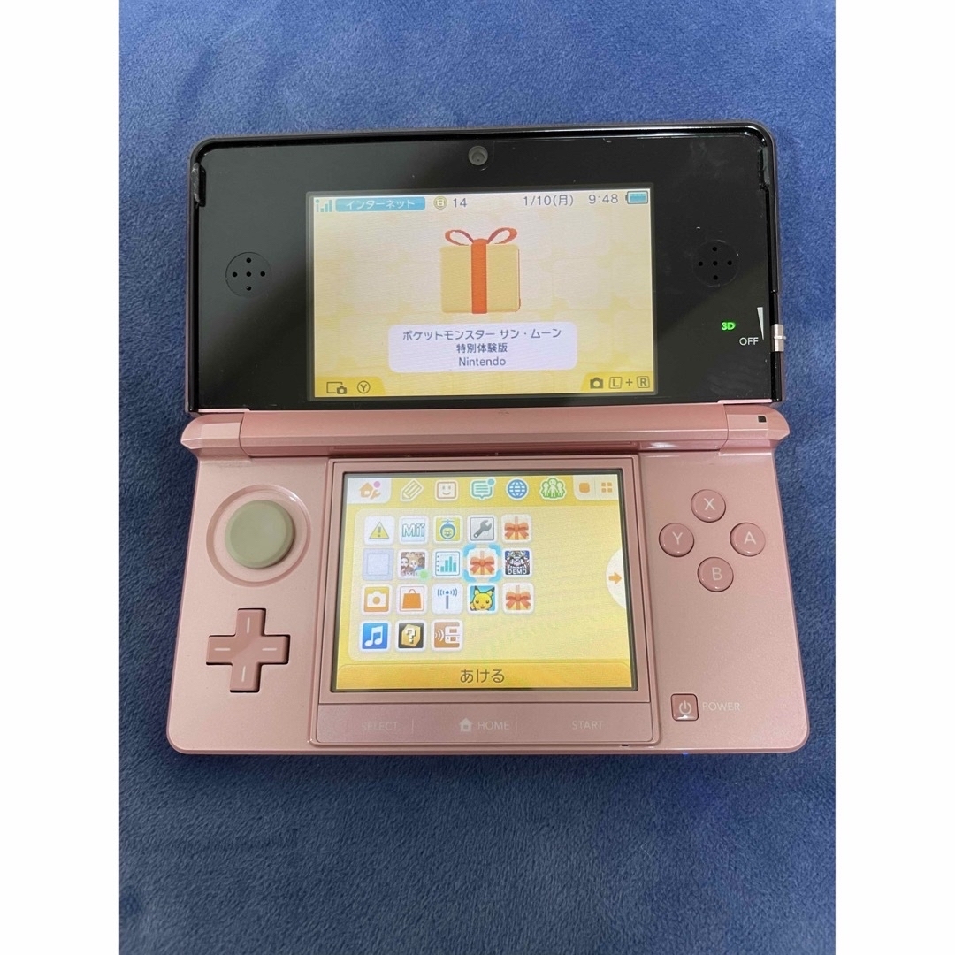 ニンテンドー3DS LL  ポケモン　ピカチュウ　美品　希少　箱付き　DS