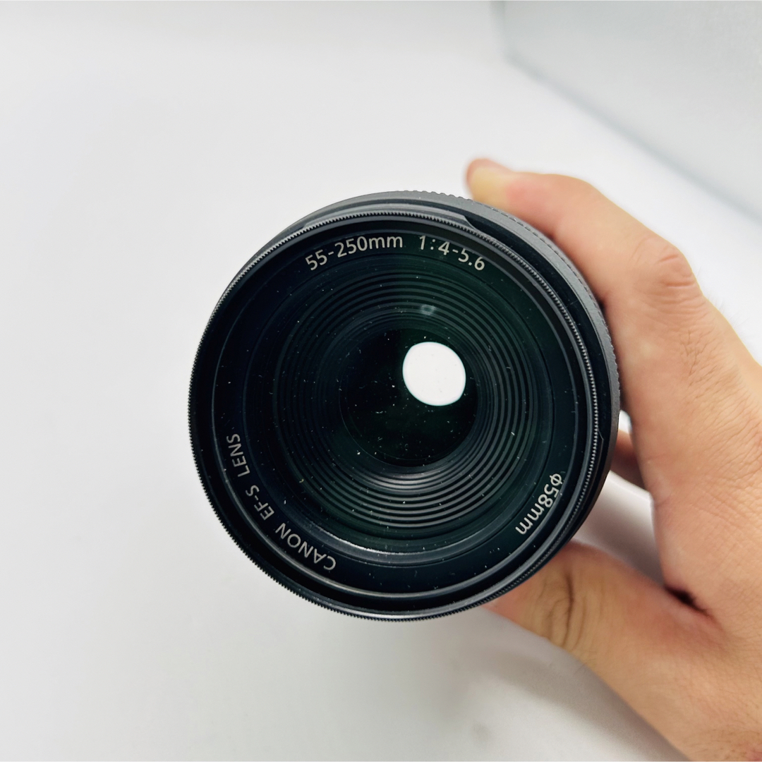 Canon(キヤノン)のCanon EF-S 55-250mm スマホ/家電/カメラのカメラ(レンズ(ズーム))の商品写真