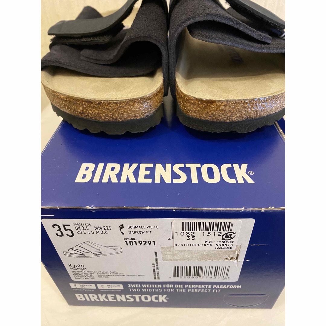 BIRKENSTOCK(ビルケンシュトック)のビルケンシュトック  KYOTO キョウト サンダル　ミッドナイト　35 レディースの靴/シューズ(サンダル)の商品写真