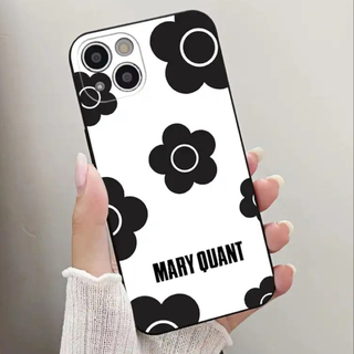 マリークワント(MARY QUANT)のiPhone用 マリークワント  デイジー柄  モバイルケース (iPhoneケース)