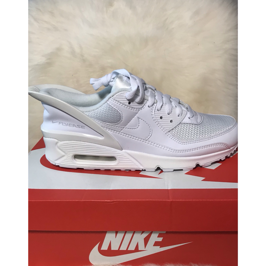 NIKE AIR MAX 90 FLYEASE 27.5 ホワイト