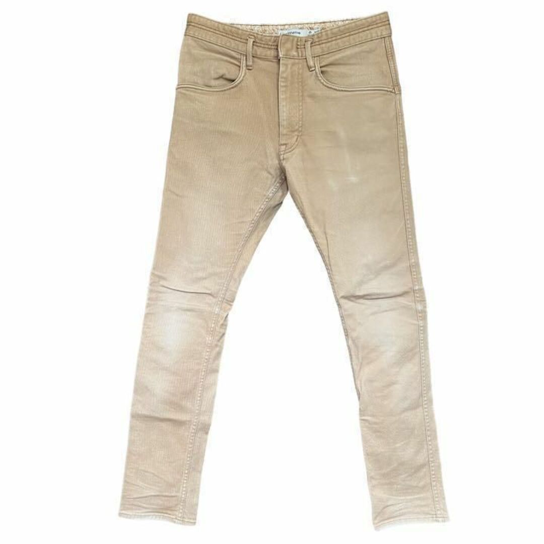 nonnative(ノンネイティブ)のノンネイティブ メンズ【F】テーパードジーンズ☆デニム コットン混☆茶系 メンズのパンツ(デニム/ジーンズ)の商品写真