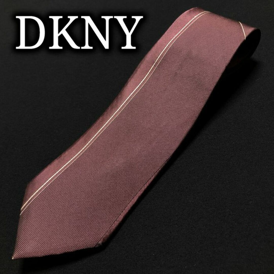 DKNY(ダナキャランニューヨーク)のDKNYダナキャラン ライン パープル ネクタイ A103-A15 メンズのファッション小物(ネクタイ)の商品写真